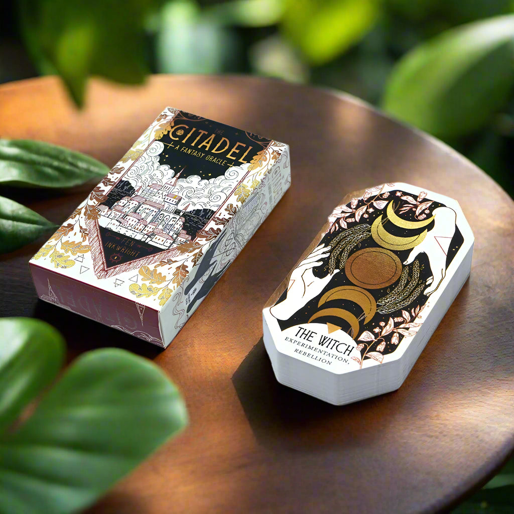 The Citadel Oracle Deck – 60 Mystical Fantasy Oracle Cards for Insight & Reflection