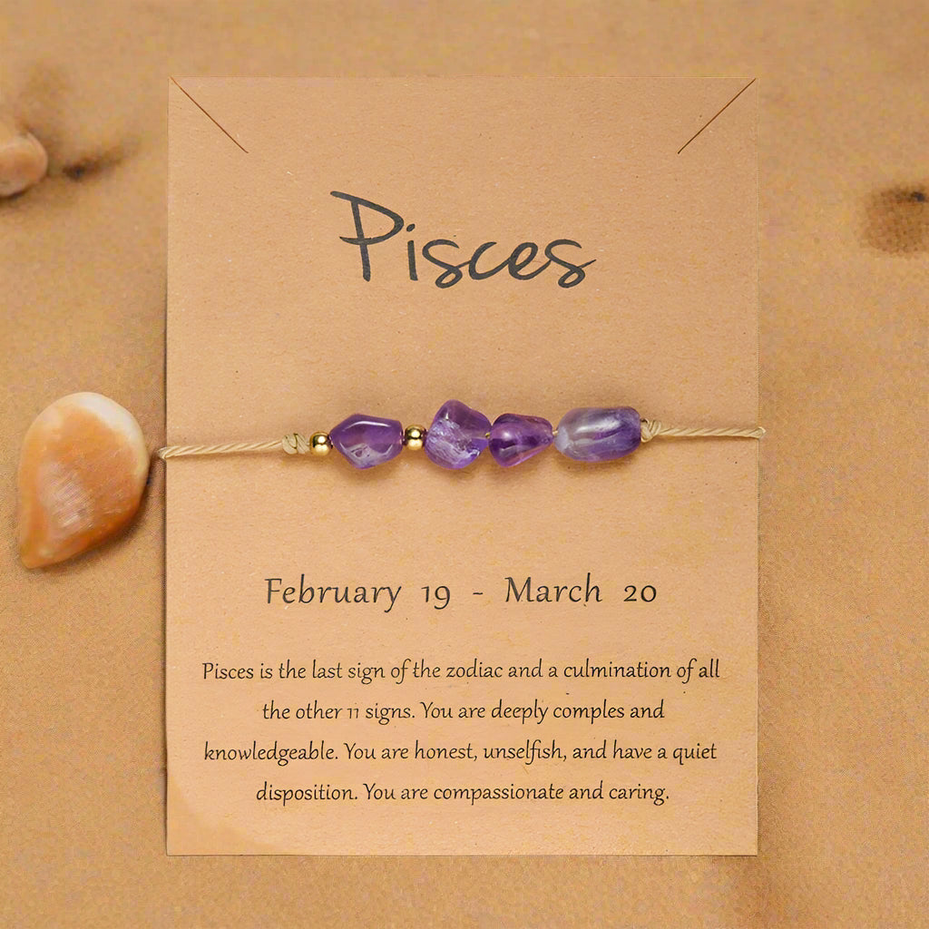 Pulsera de Constelación del Zodiaco – 12 Signos