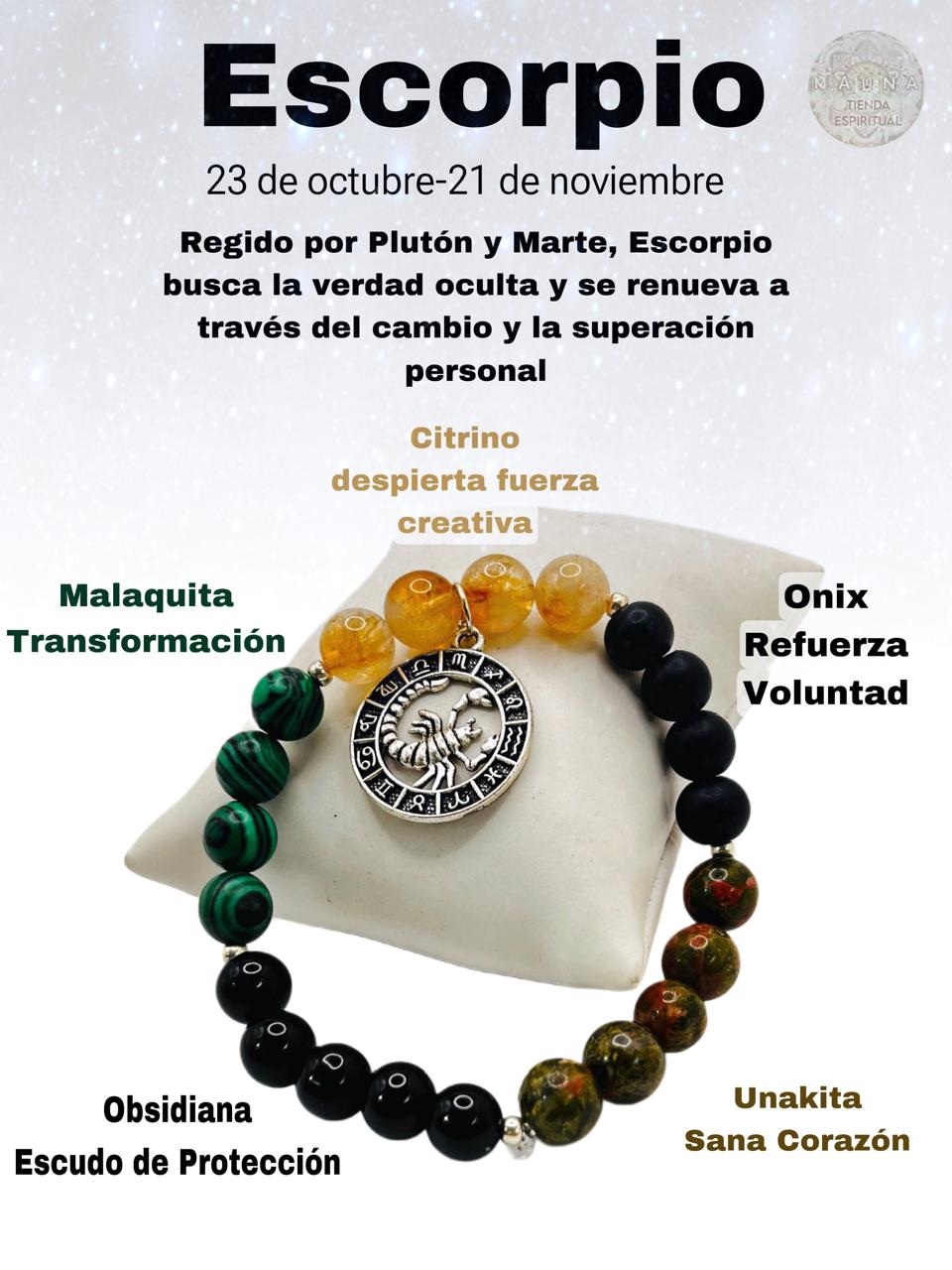 Pulseiras de Astrologia do Zodíaco para Homens e Mulheres • Gemas Alinhadas com o Seu Signo • Joias de Astrologia para Energia e Proteção - Presente Espiritual para Amigos