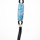 Larimar Men's Bracelet in 925 Sterling Silver