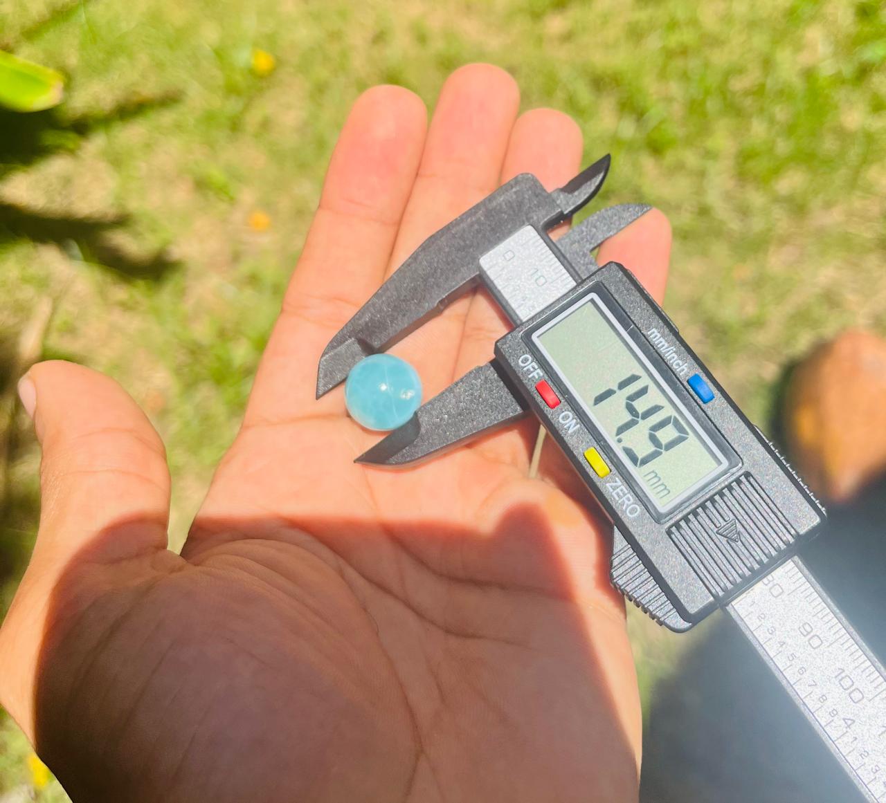 Natural Larimar Beads from Dominican Republic – 7mm to 20mm Drilled Beads for Jewelry Making, Bracelets & Necklaces | Wholesale High-Quality