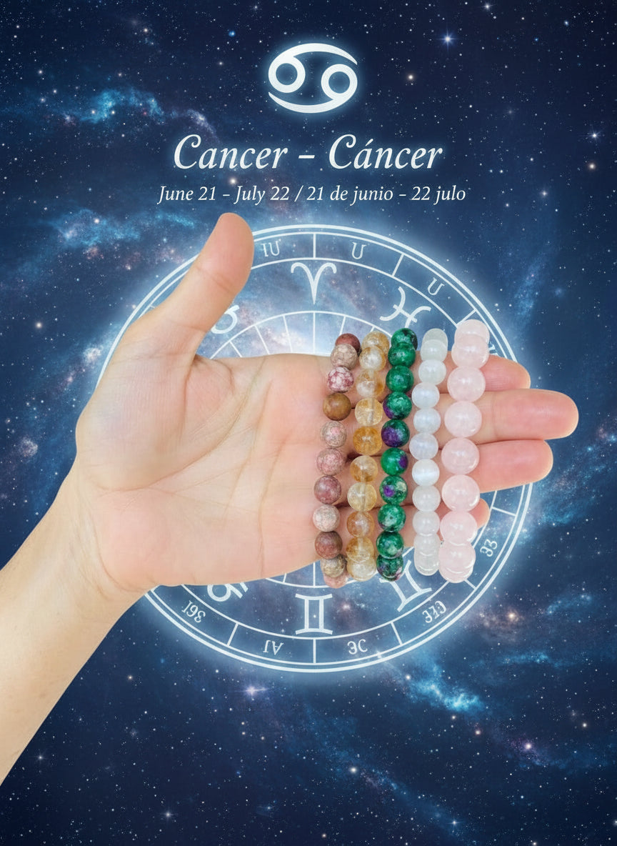 Zodiac Bracelet Collection | Birthstone Crystals for Every Sign 5 Set