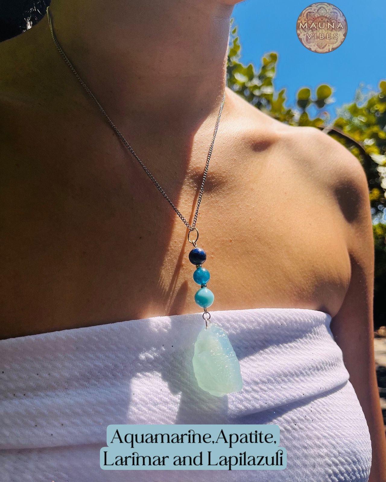 Stella Maris Collection – Caribbean Boho Jewelry for Women | Larimar, Citrine, Seashell | Perfect for Beach, Festivals & Summer Parties