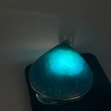 Larimar Pendant, High Grade AAA+ Blue Fractal 925 Sterling Silver, 90g Larimar Jewelry Gift