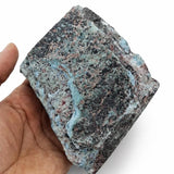 AAA Larimar Stone Slab – 1069g, Polished Face | Rare Collector Specimen