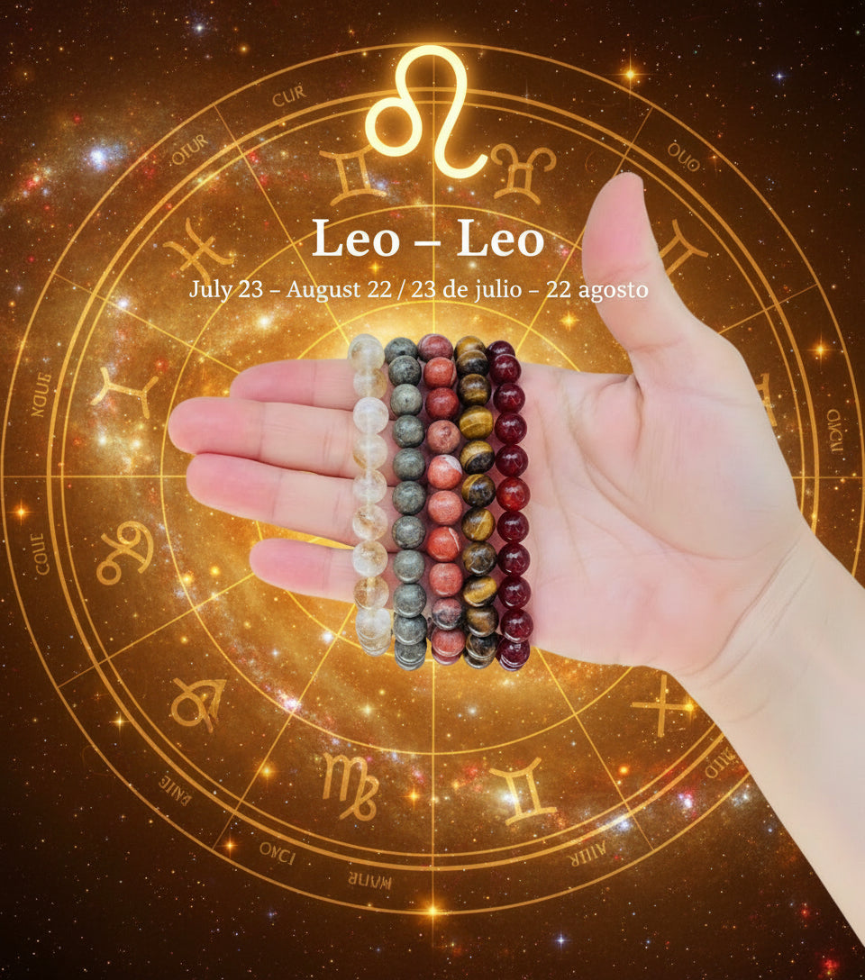 Zodiac Bracelet Collection | Birthstone Crystals for Every Sign 5 Set