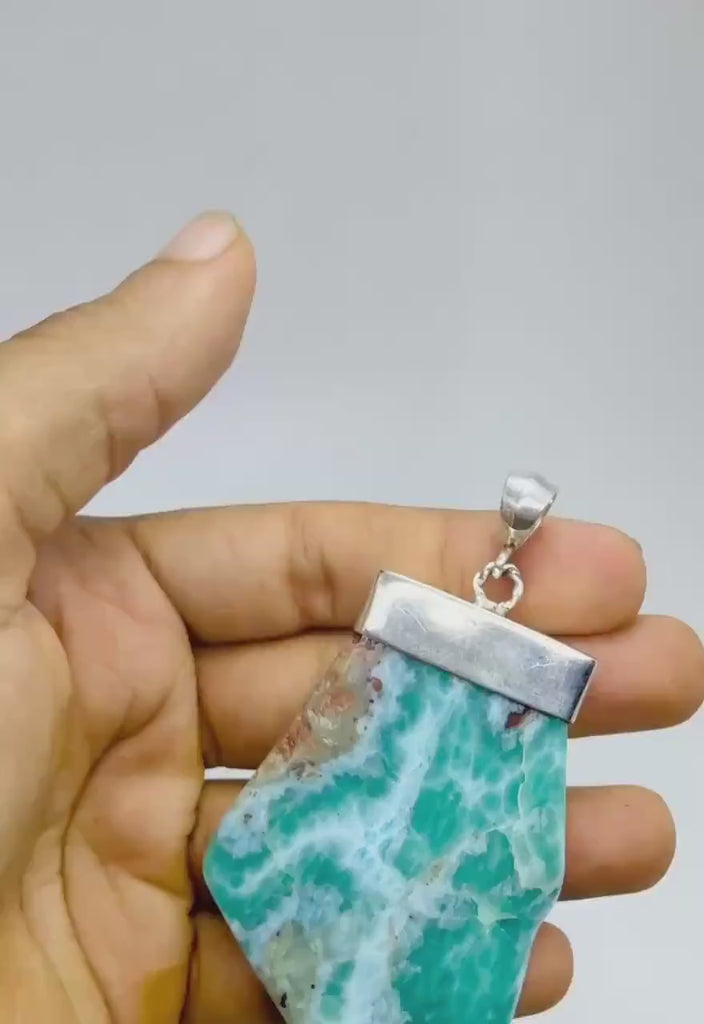 Larimar Stone Pendant