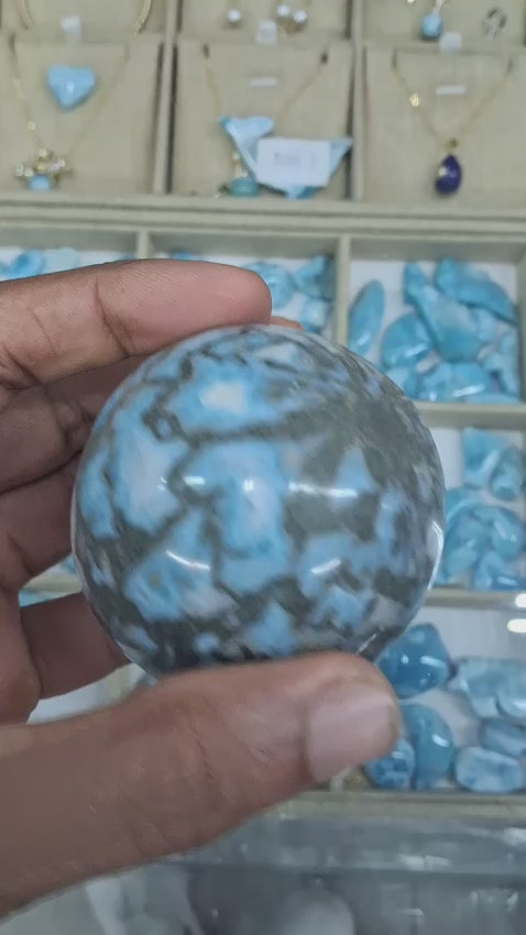 larimar sphere
