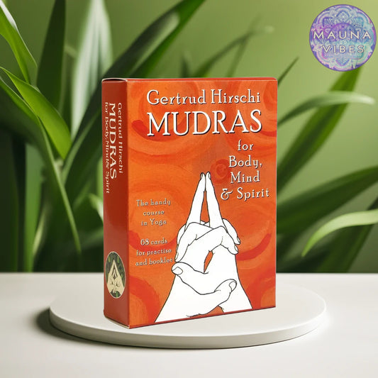 Powerful  Mudra Oracle Card Deck – Energy Healing Through Sacred Hand Gestures.
